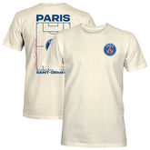 Paris Saint-Germain 1863FC Own the Pitch Heavyweight T-Shirts - Cream