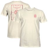 Spain National Team 1863FC Own the Pitch Heavyweight T-Shirts - Cream