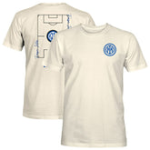 Inter Milan 1863FC Own the Pitch Heavyweight T-Shirts - Cream