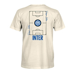 Inter Milan 1863FC Own the Pitch Heavyweight T-Shirts - Cream