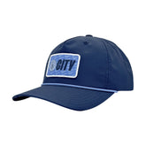 Manchester City 1863FC Color Badge Caddy Adjustable Hat - Navy