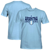 Argentina National Team 1863FC Pennant T-Shirts - Light Blue