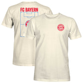 Bayern Munich 1863FC Duo-Tone Stadium Soft Wash T-Shirts - Cream