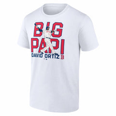David Ortiz Boston Red Sox Cooperstown Player T-Shirt On Sale