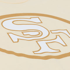 Joe Montana San Francisco 49ers Sandman Name & Number T-Shirt Cream - Mitchell & Ness