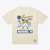 Milwaukee Brewers Mitchell & Ness Deli T-Shirt for sale