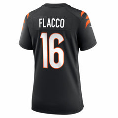 Joe Flacco Cincinnati Bengals Women's Team Game Jersey Black - Nike