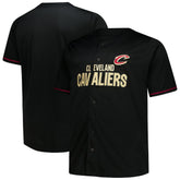 Fanatics - Cleveland Cavaliers Big & Tall Pop Full-Button Jersey - Black