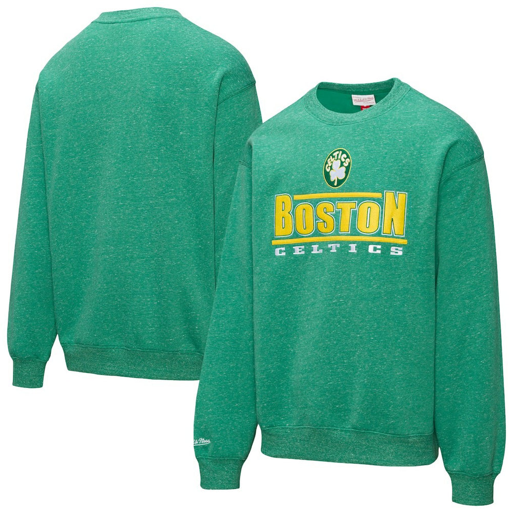 Mitchell & Ness - Boston Celtics Throw It Back Fleece Sweatshirt - Green