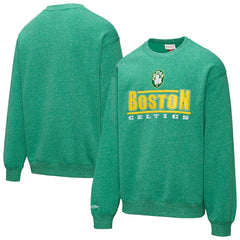 Mitchell & Ness - Boston Celtics Throw It Back Fleece Sweatshirt - Green