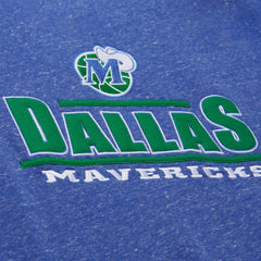 Mitchell & Ness - Dallas Mavericks Throw It Back Fleece Sweatshirt - Navy