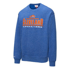 Mitchell & Ness - Cleveland Cavaliers Throw It Back Fleece Sweatshirt - Royal