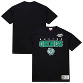 Mitchell & Ness - Boston Celtics Hardwood Classics Throw It Back Premium T-Shirt - Black