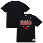 Mitchell & Ness - Chicago Bulls Hardwood Classics Throw It Back Premium T-Shirt - Black