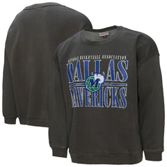 Mitchell & Ness - Dallas Mavericks NBA Downtown Collection Fleece Sweatshirt - Black