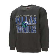 Mitchell & Ness - Dallas Mavericks NBA Downtown Collection Fleece Sweatshirt - Black