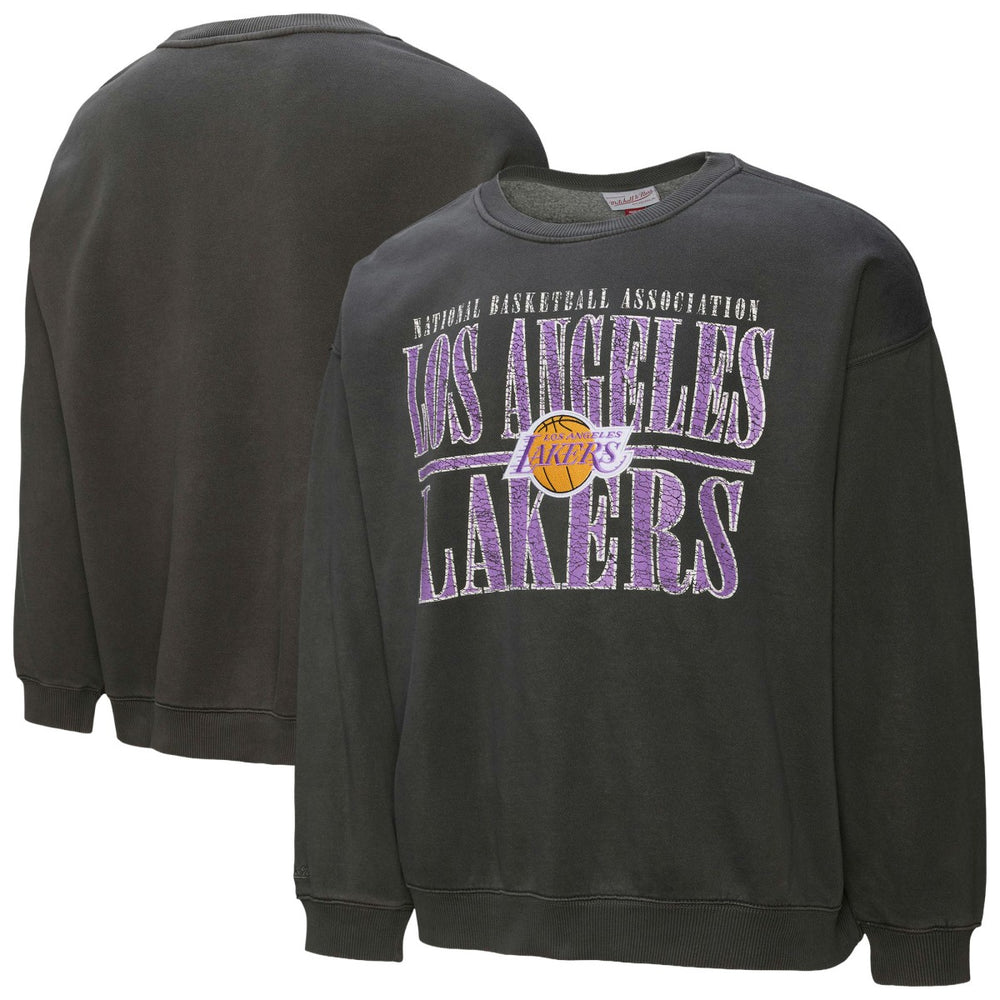 Mitchell & Ness - Los Angeles Lakers NBA Downtown Collection Fleece Sweatshirt - Black