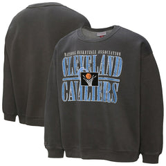 Mitchell & Ness - Cleveland Cavaliers NBA Downtown Collection Fleece Sweatshirt - Black