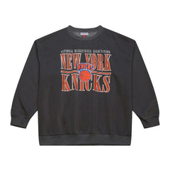 Mitchell & Ness - New York Knicks NBA Downtown Collection Fleece Sweatshirt - Black