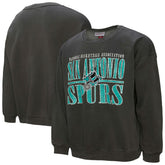 Mitchell & Ness - San Antonio Spurs NBA Downtown Collection Fleece Sweatshirt - Black