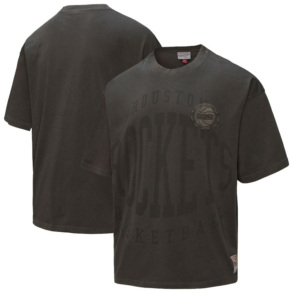 Mitchell & Ness - Houston Rockets Downtown Collection Premium T-Shirt - Black