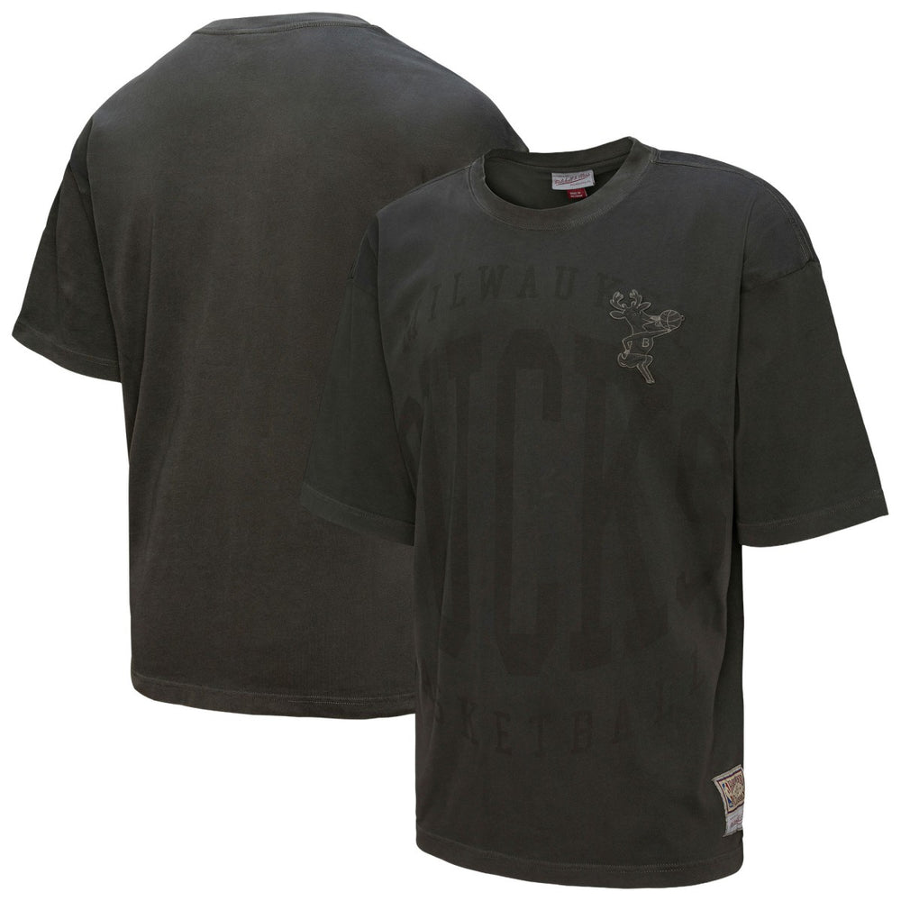 Mitchell & Ness - Milwaukee Bucks Downtown Collection Premium T-Shirt - Black