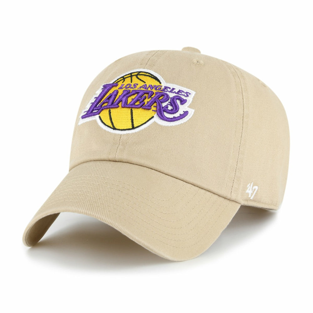 47 brand - Los Angeles Lakers '47 Logo Clean Up Adjustable Hat - Khaki