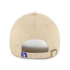 47 brand - Philadelphia 76ers '47 Logo Clean Up Adjustable Hat - Khaki