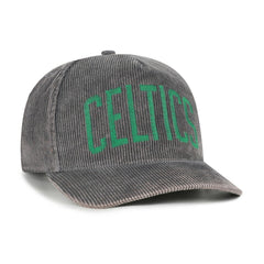 47 brand - Boston Celtics '47 Reclaim Snow Wash Corduroy Adjustable Hitch Hat - Charcoal