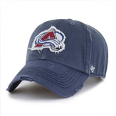 Colorado Avalanche - '47 Weathered Clean Up Adjustable Hat Navy