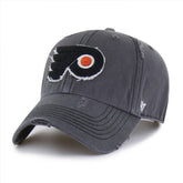 Philadelphia Flyers - '47 Weathered Clean Up Adjustable Hat Charcoal
