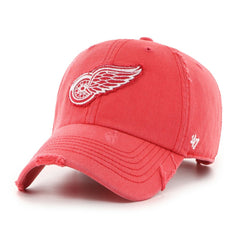 Detroit Red Wings - '47 Weathered Clean Up Adjustable Hat Red