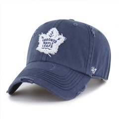Toronto Maple Leafs - '47 Weathered Clean Up Adjustable Hat Navy