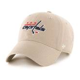 Washington Capitals '47 Logo Clean Up Adjustable Hat Khaki