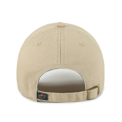 Minnesota Wild - '47 Logo Clean Up Adjustable Hat Khaki