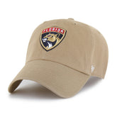 Florida Panthers - '47 Logo Clean Up Adjustable Hat Khaki