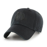 47 brand - Boston Celtics '47 Black on Black Clean Up Adjustable Hat
