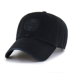 47 brand - Detroit Pistons '47 Black on Black Clean Up Adjustable Hat