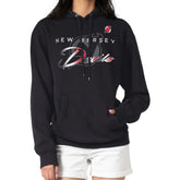 New Jersey Devils - G-III 4Her by Carl Banks Shadow Logo Fleece Pullover Hoodie Black