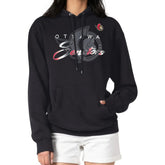 Ottawa Senators - G-III 4Her by Carl Banks Shadow Logo Fleece Pullover Hoodie Black