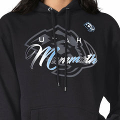 Utah Mammoth - G-III 4Her by Carl Banks Shadow Logo Fleece Pullover Hoodie Black