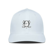 Anaheim Ducks - Levelwear Rise Slate & Snow Structured Flex Hat White