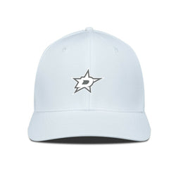 Dallas Stars - Levelwear Rise Slate & Snow Structured Flex Hat White
