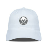 Buffalo Sabres - Levelwear Matrix Slate & Snow Unstructured Adjustable Hat White