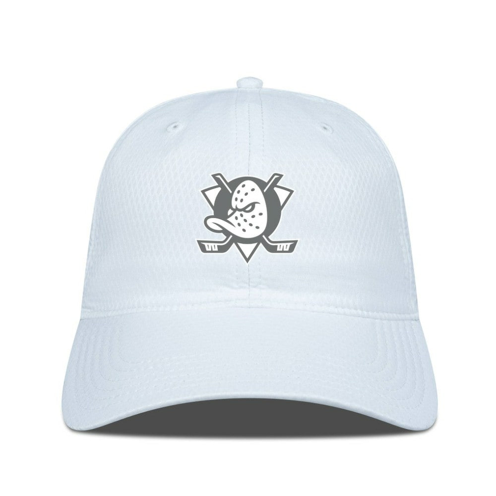 Anaheim Ducks - Levelwear Matrix Slate & Snow Unstructured Adjustable Hat White