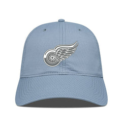 Detroit Red Wings - Levelwear Matrix Slate & Snow Unstructured Adjustable Hat Blue