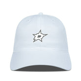 Dallas Stars - Levelwear Matrix Slate & Snow Unstructured Adjustable Hat White