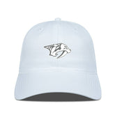 Nashville Predators - Levelwear Matrix Slate & Snow Unstructured Adjustable Hat White