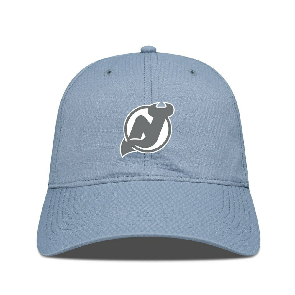 New Jersey Devils - Levelwear Matrix Slate & Snow Unstructured Adjustable Hat Blue