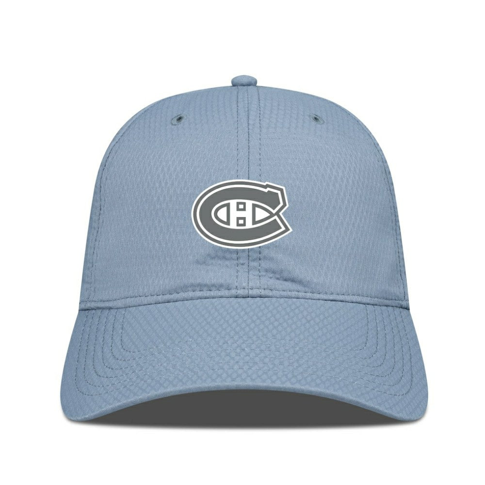 Montreal Canadiens - Levelwear Matrix Slate & Snow Unstructured Adjustable Hat Blue